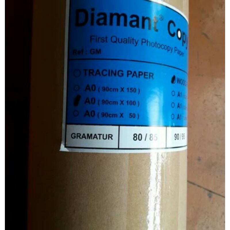 

kertas.hvs.copy.size.A0.90.x.100mtr.diamant