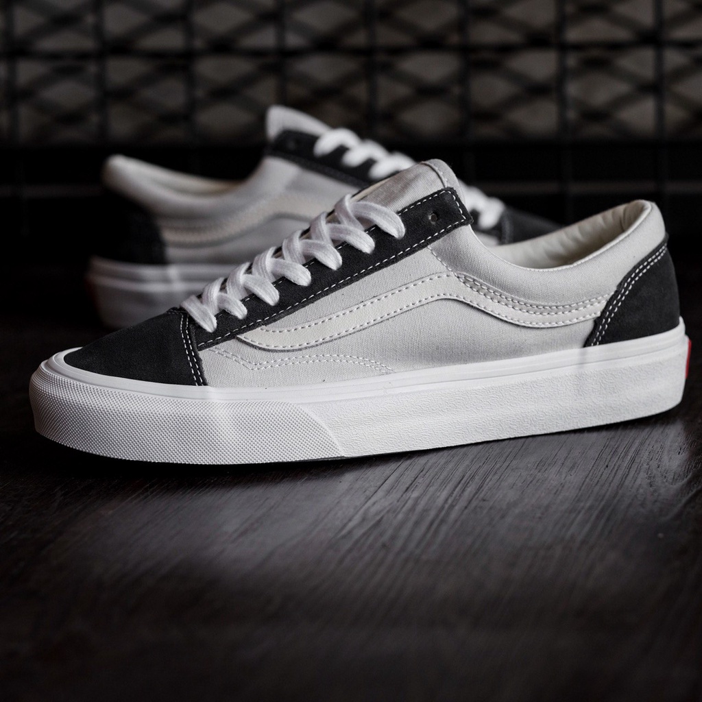 VANS STYLE 36 RETRO WHITE/GREY ORIGINAL 100%