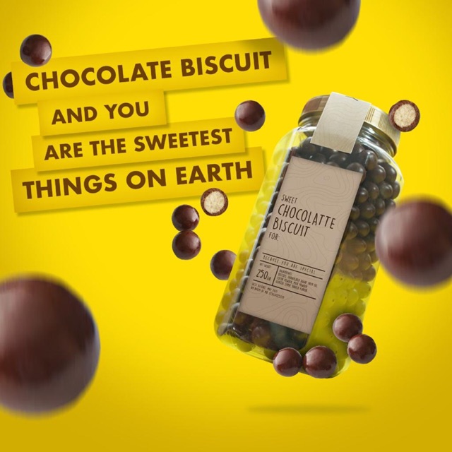

Chocolate biscuit / chobis 250gr (hampers murah)