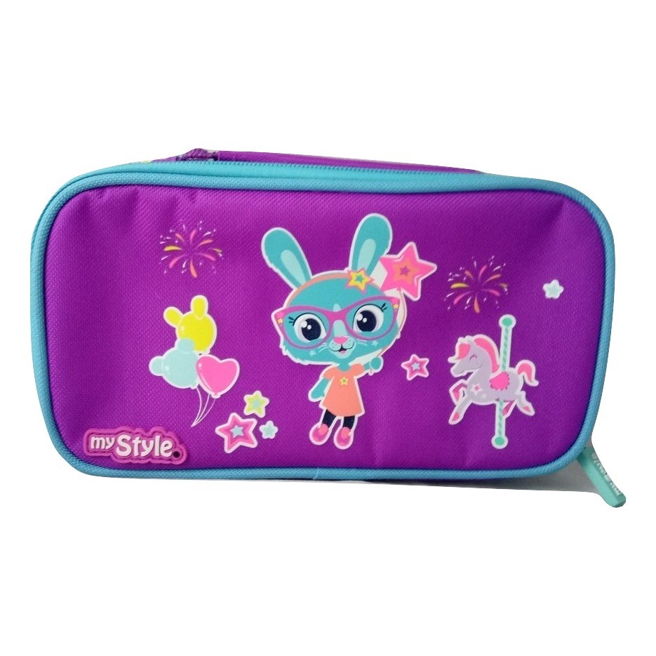 

My Style TM 2290 Fancy Rabbit Double Layer Pencil Case