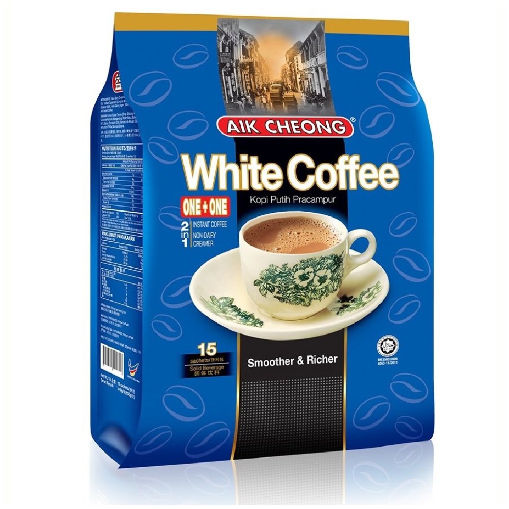 

Aik Cheong White Coffee One+One 30gr x 15 sachet