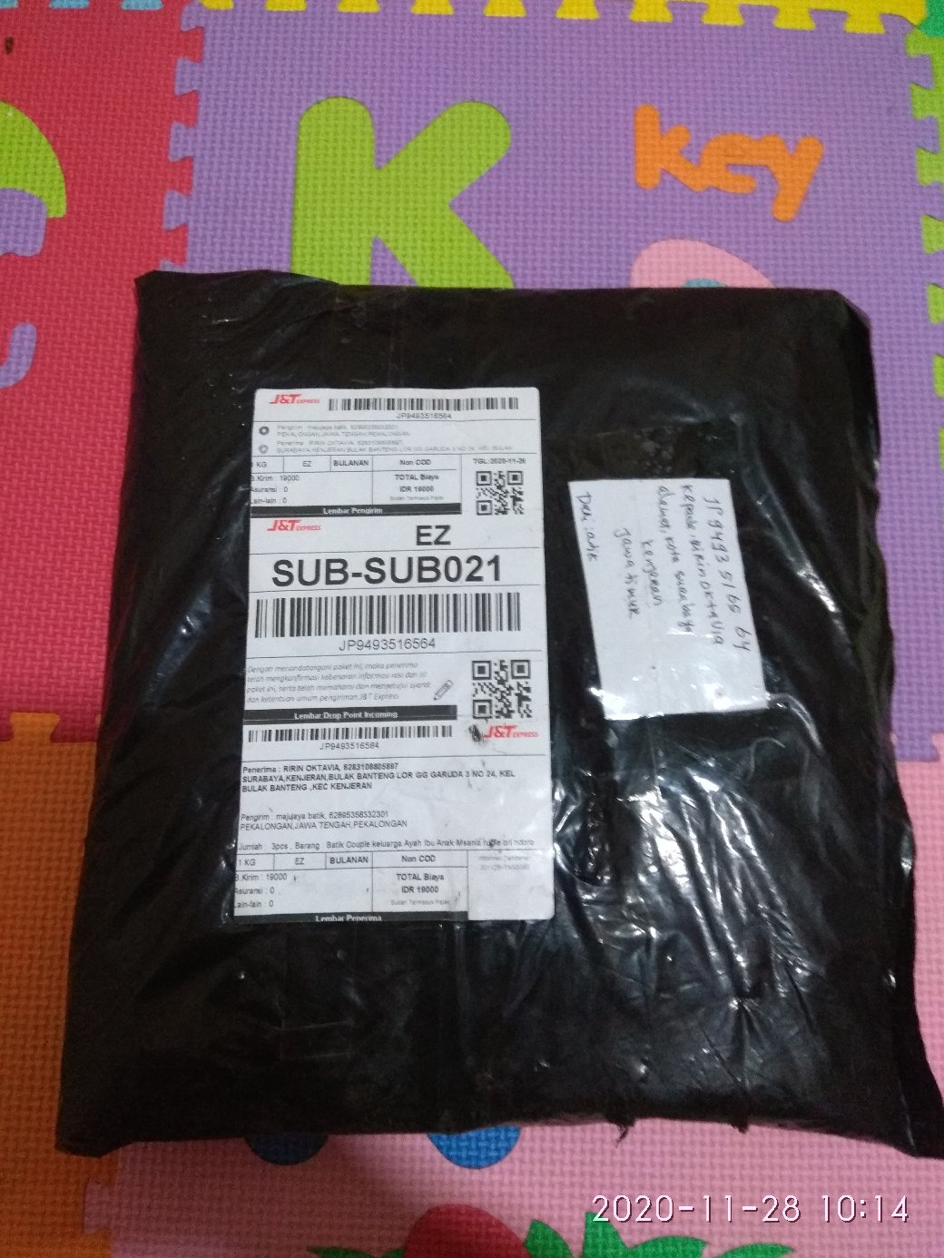 Majujaya Batik - Batik Couple Dress Kemeja Pendek - Bisa Beli Terpisah - Dc307