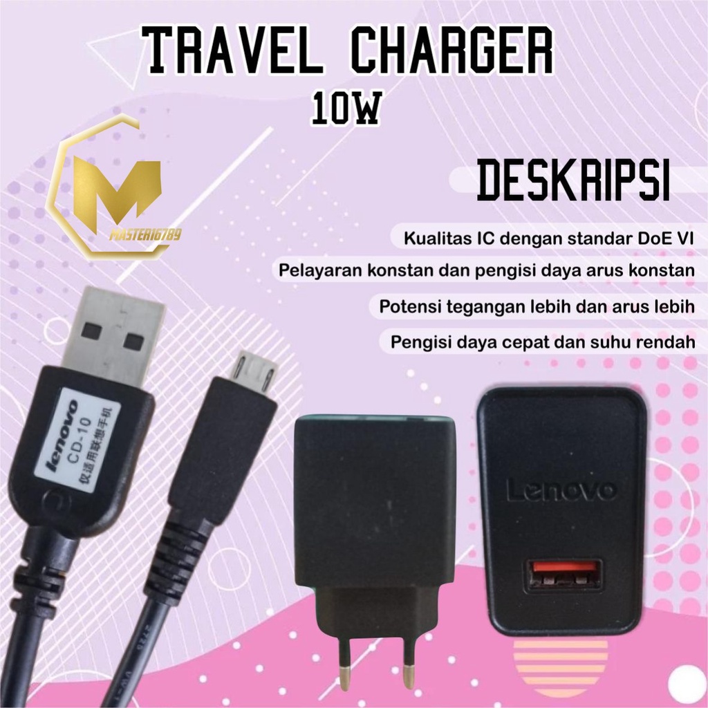 BM100 Charger Cashan Lenovo Original Fast Charging Micro USB a6000 a7000 k6note MA1965