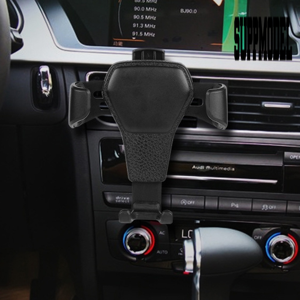 Stand Holder Hp / GPS Universal Bentuk Segitiga Untuk Vent Ac Mobil