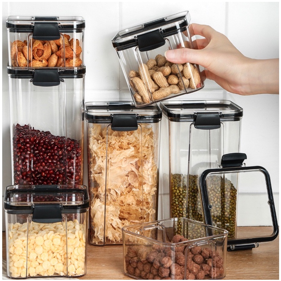 TOPLES BENING KEDAP UDARA / KOTAK SNACK CEREAL / KONTAINER MAKANAN / FOOD STORAGE KEEP FRESH CLEAN / JAR CONTAINER / PREMIUM TEMPAT PENYIMPANAN BUMBU WADAH / KEBUTUHAN DAPUR / TOPLES KEUPUK KERIPIK