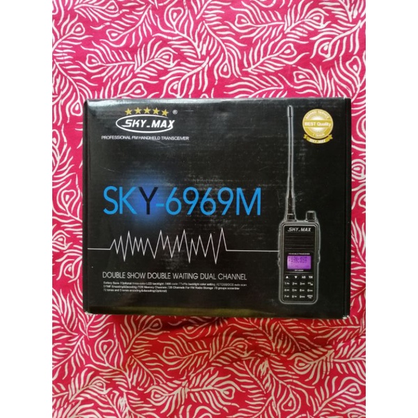 HT SKY MAX SKY-6969M DUAL BAND | Handy Talky/ Walkie Talkie