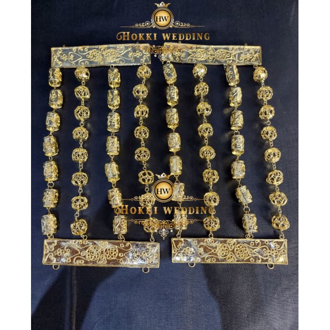 Aksesoris Gelang Koto Gadang Penganten Galang Pengantin Padang Minang