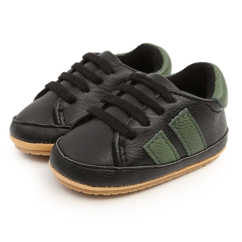ANNANAKSTORE -  sepatu prewalker baayi lakilaai0-2 tahun / sepatu anti slip / sepatu bayi IMPOR KOREA
