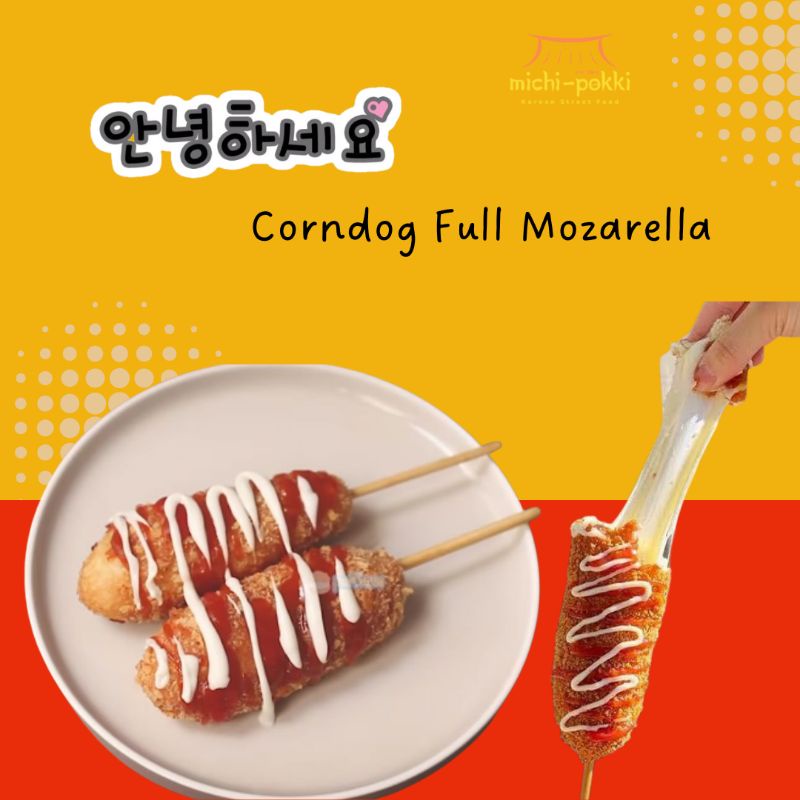 

CORNDOG MOZARELLA - KOREAN STREET FOOD