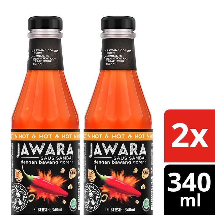 Jawara Saus Sambal Hot 340Ml Twin Pack BERKUALITAS