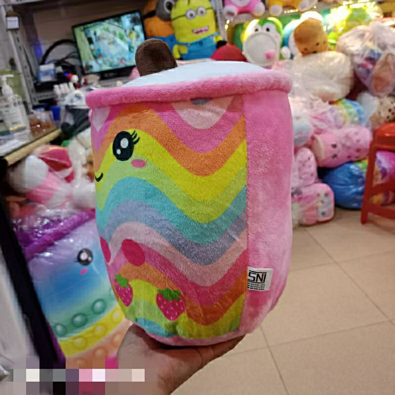 Boneka Boba Pelangi Boneka Boba Rainbow Boneka boba unik Boneka anak Boba Doll Boneka ultah Hadiah anak hadiah ultah kado anak kado ultah