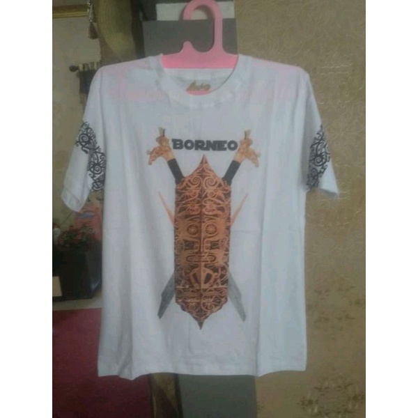 Baju Kaos Dayak Kalimantan Selatan