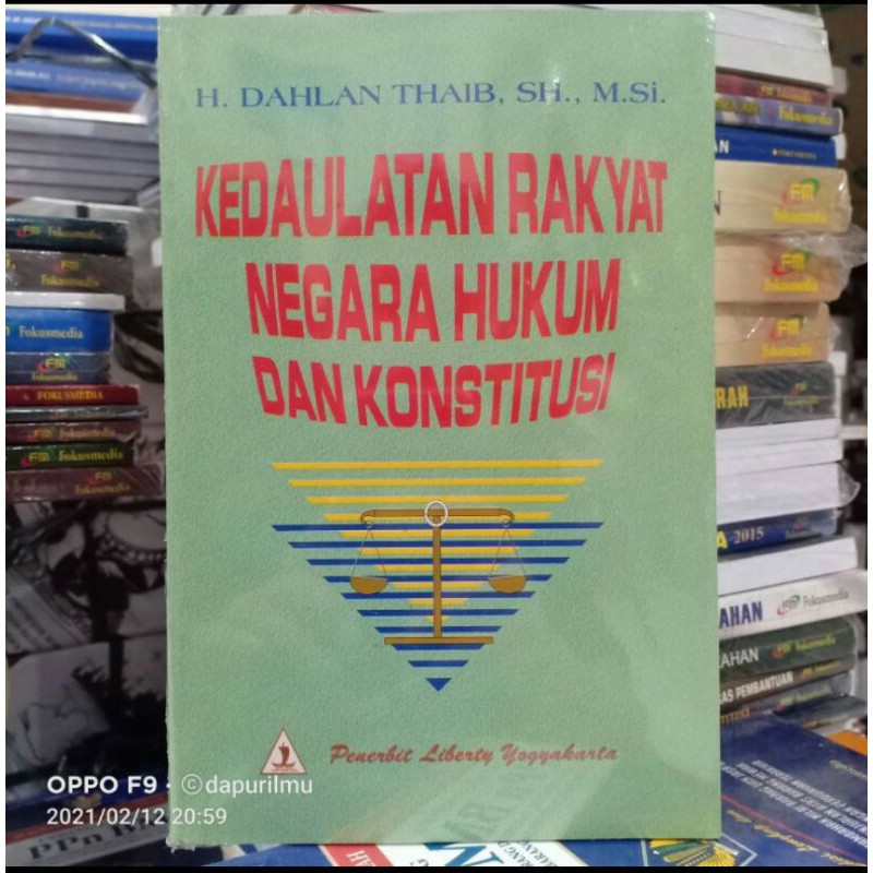 Kedaulatan Rakyat Negara Hukum dan Konstitusi