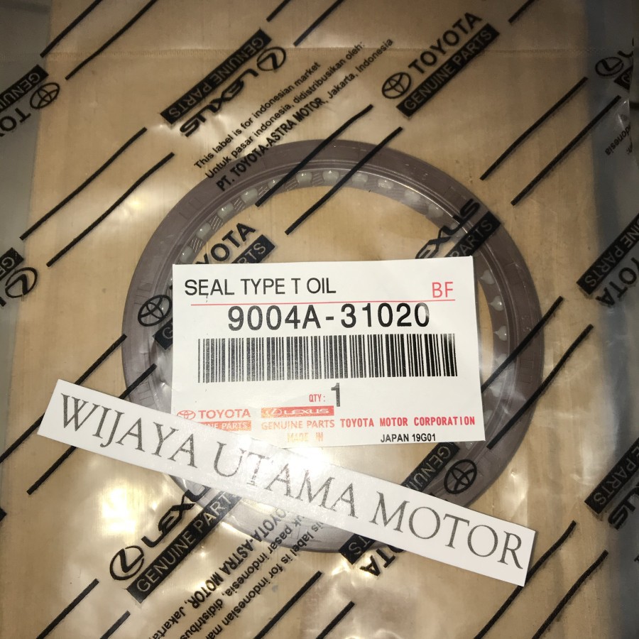 SEAL CRANKSHAFT REAR SIl KRUK AS BELAKANG AVANZA XENIA GRAN MAX LUXIO RUSH TERIOS