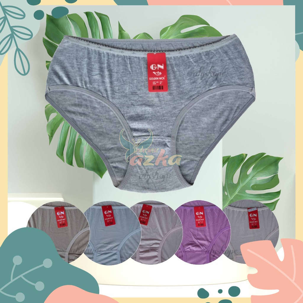 CD Merek Golden Nick 937|Warna Muda|Pakaian Dalam Wanita Dewasa|Celana Dalam|CD Wanita