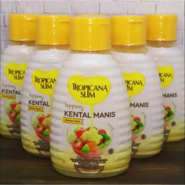 

Tropicana slim Kental Manis Sugar Free 150ml