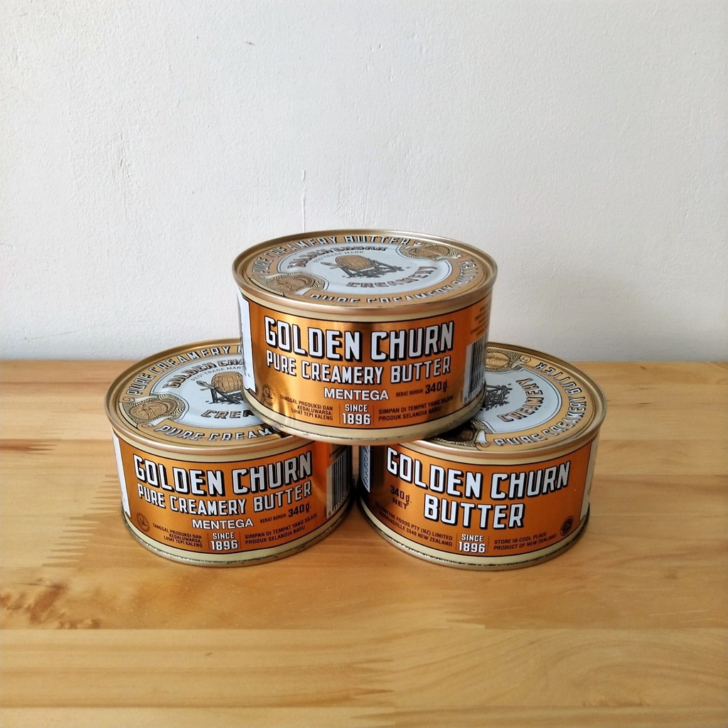 

Golden Churn Butter / Mentega Golden Churn 340g