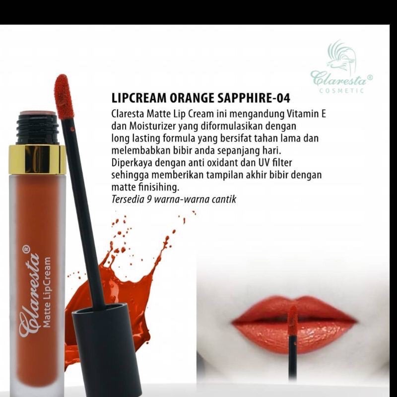 CLARESTA Lipcream