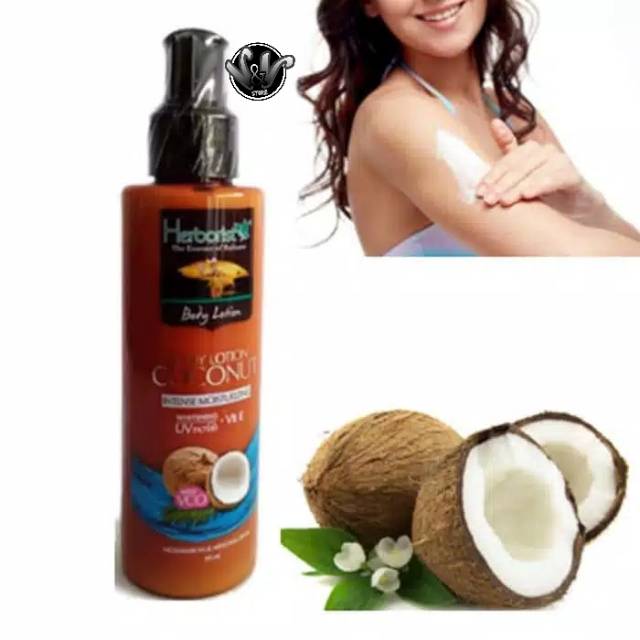 HERBORIST BODY LOTION COCONUT/ HERBORIST/ BODY LOTION/ LOTION HERBORIST / PERAWATAN TUBUH/ LOTION