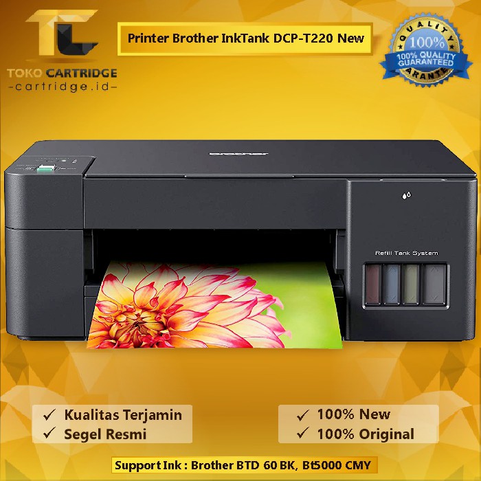 Printer Bro Ink Tank DCP-T220 DCP T220 Print Scan Copy New