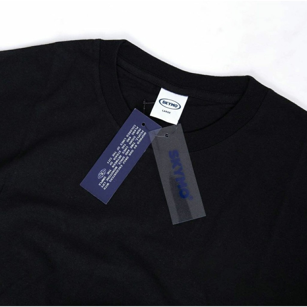 TSHIRT SKYMO LOGO CLASSIC BLACK