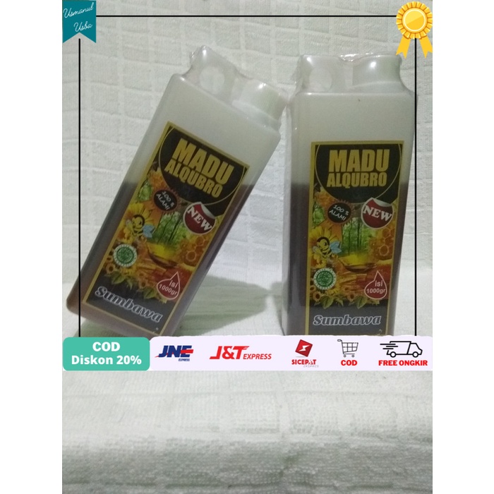

◾COD◾ Madu Murni . Madu Sumbawa Al Qubro 1kg . Madu Sumbawa