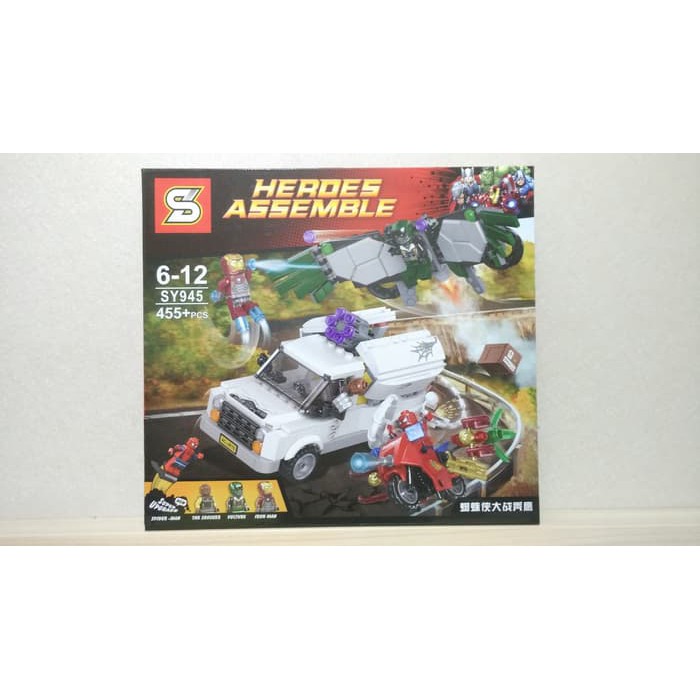 Lego SY 945 Beware the Vulture   Spider Man   Iron Man    Murah