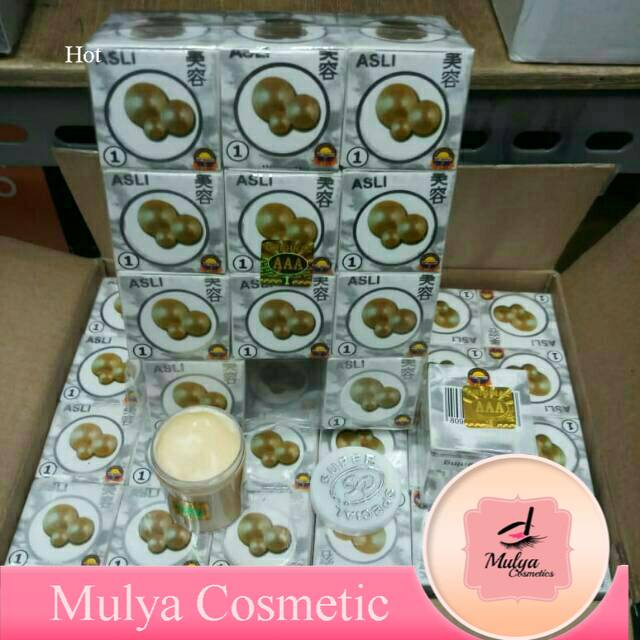 Lusinan Box/Plastik CREAM SP MUTIARA LUSINAN