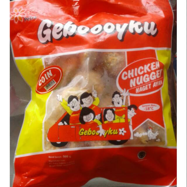 

Chicken Nugget Gebooyku 500 gr