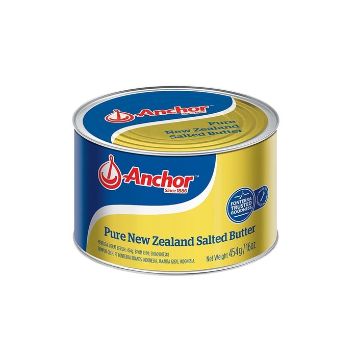 

butter-mentega- bundling anchor salted butter 454gr - 2 pcs -mentega-butter.