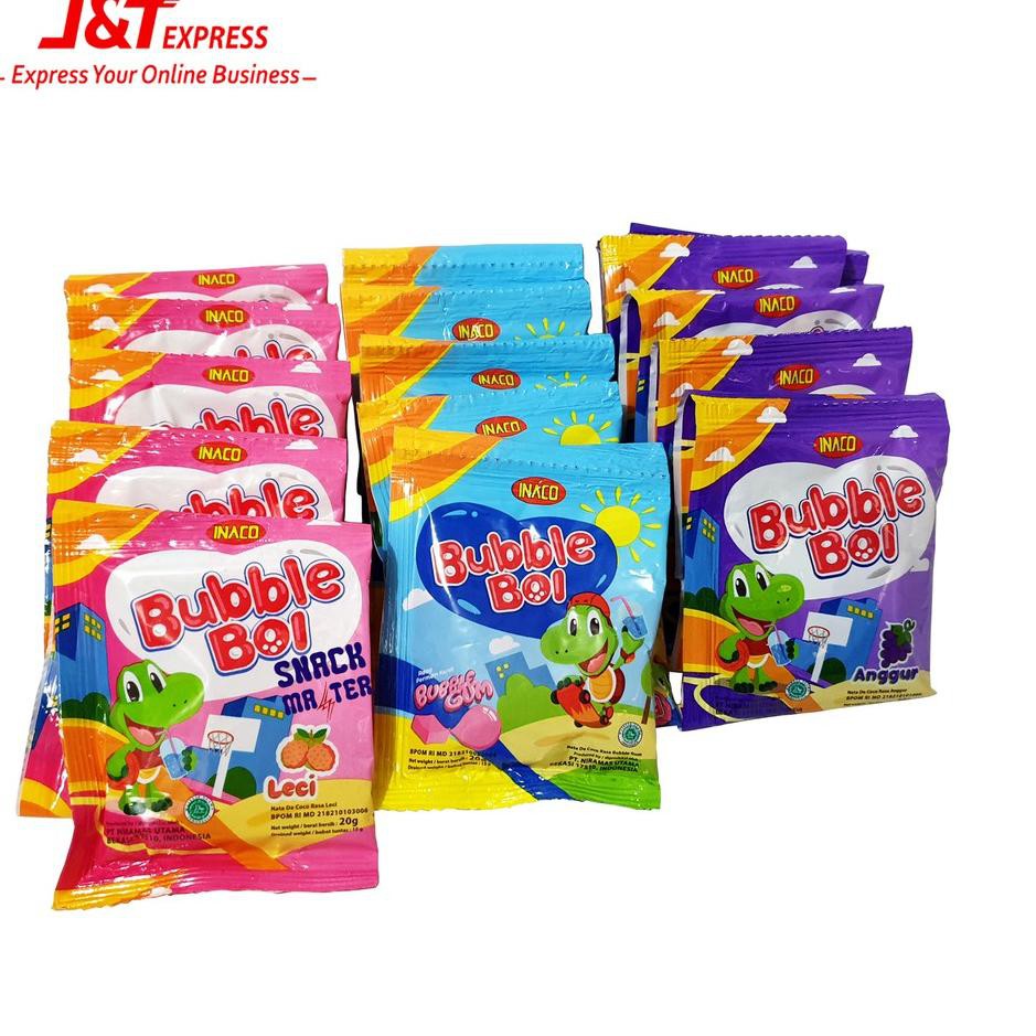 

Terlaku. T6PGI Inaco Bubble Boi - Netto 10 bks x 40 gram 42 Hot Sale