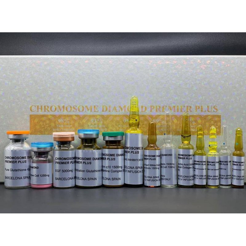 Chromosome Diamond Silver Gold Original