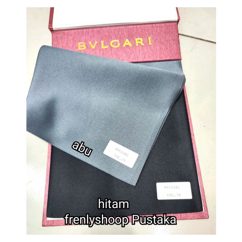 Kain semi wool kilat Bulgari / Bahan stelan jas. blazer semi wool shining ( per 50 cm)