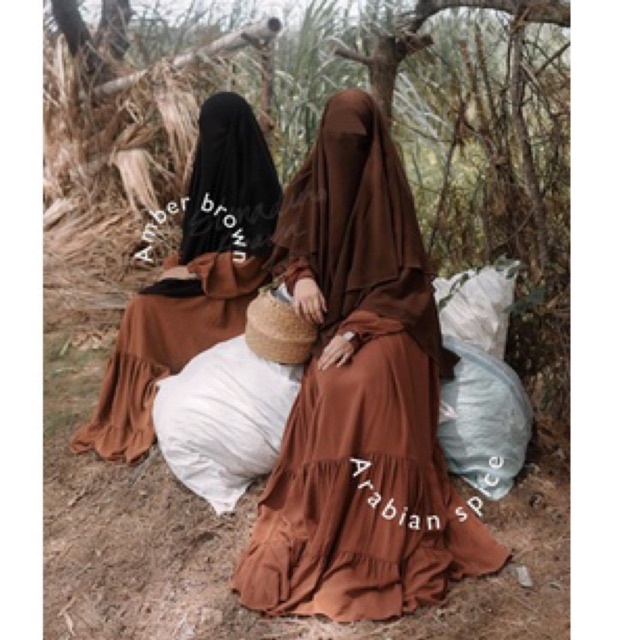TIDAK DIJUAL ceri barteran yg mau tukar size/warna The dress elmadina Abaya, cari barteran The dress