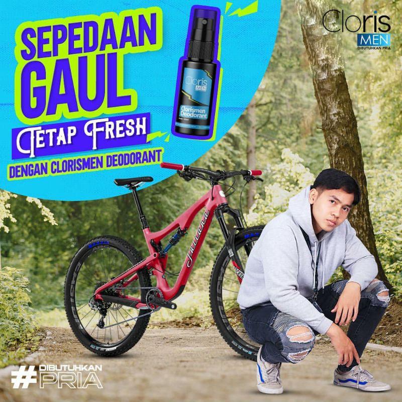 CLORIS MEN DEODORANT | CLORIS DEODORAN | CLORISMEN | DEODORAN SPRAY| CLORIS | BEBAS BAU BADAN