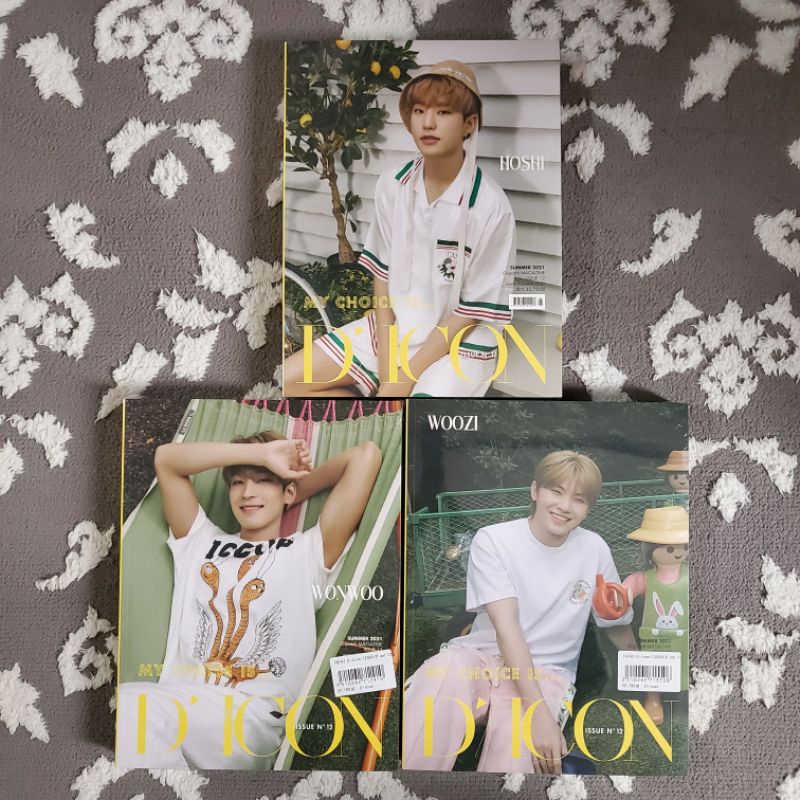 Magazine Dicon Seventeen Vol.12 Mingyu Wonwoo Hoshi Woozi