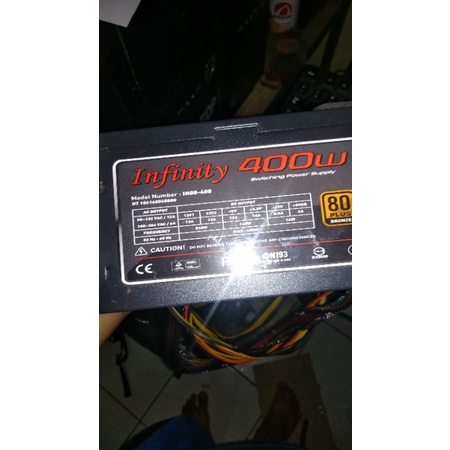 psu infinity 400w 80+ bronze