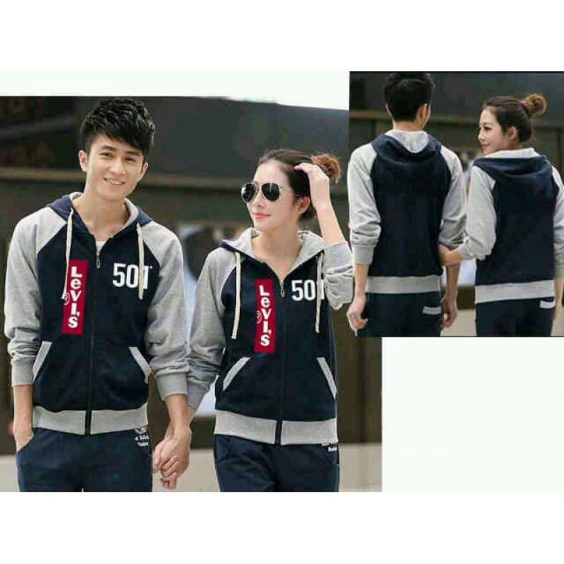 Jacket Levis / jaket couple / sweater couple / baju couple / dropship