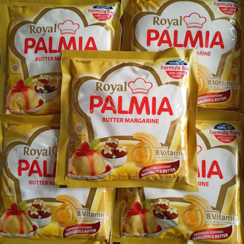 

Margarine Royal Palmia 200 gr Sachet / Butter Margarin Mentega