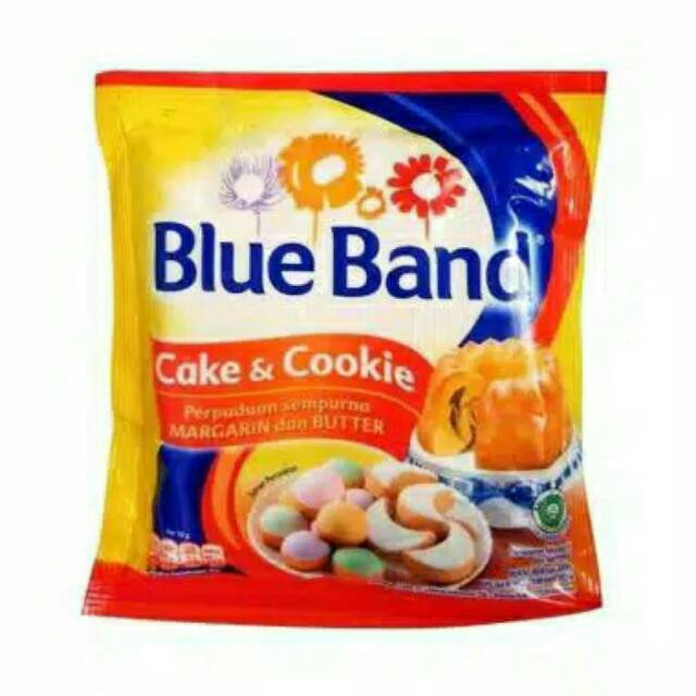 

Mentega Blueband sachet cake and cookies 200 gram / Blue band cookie 200 gram