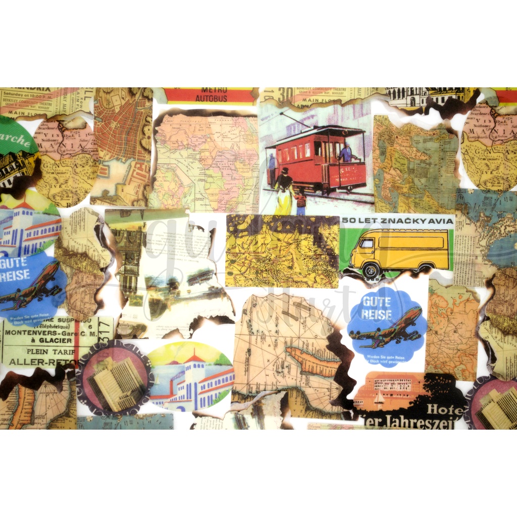 

GCC Sticker Vintage Aesthetic Deco Stiker Unik Bangunan DIY GCC 303627
