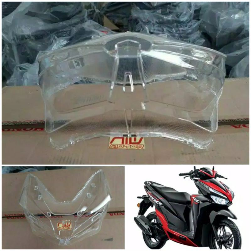 mika kaca lampu depan all new vario 125-150fi esp iss th 2018-2020 lokal