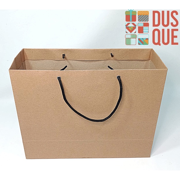 

(10PCS) PAPER BAG 31x11x25cm 150GSM / PAPER BAG KRAFT 31 X 11 X 25