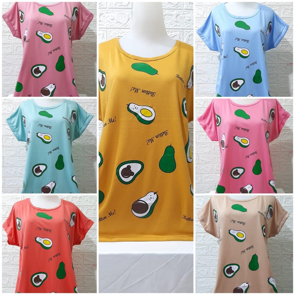 KAOS BIG SIZE CEWEK FULL PRINT | KAOS JUMBO MURAH MERIAH | ATASAN CEWEK XXL | BAJU JUMBO XXL CEWEK