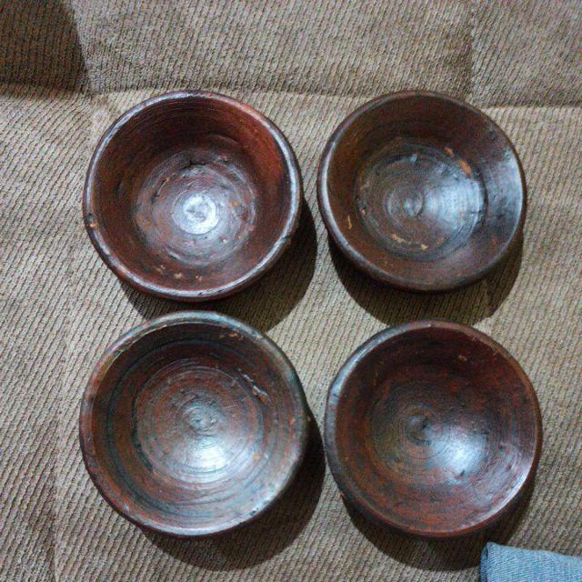 Wadah Sambel Tanah Liat 6cm / Tempat Sambel Tanah Liat Cantik Free Bubble