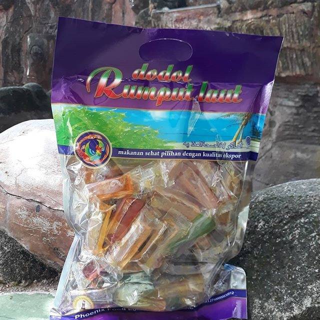 

Dodol Rumput Laut Khas LOMBOK kemasan Jumbo