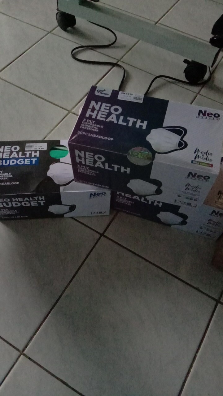 Penutup Mulut Neo Budget Isi 50pcs