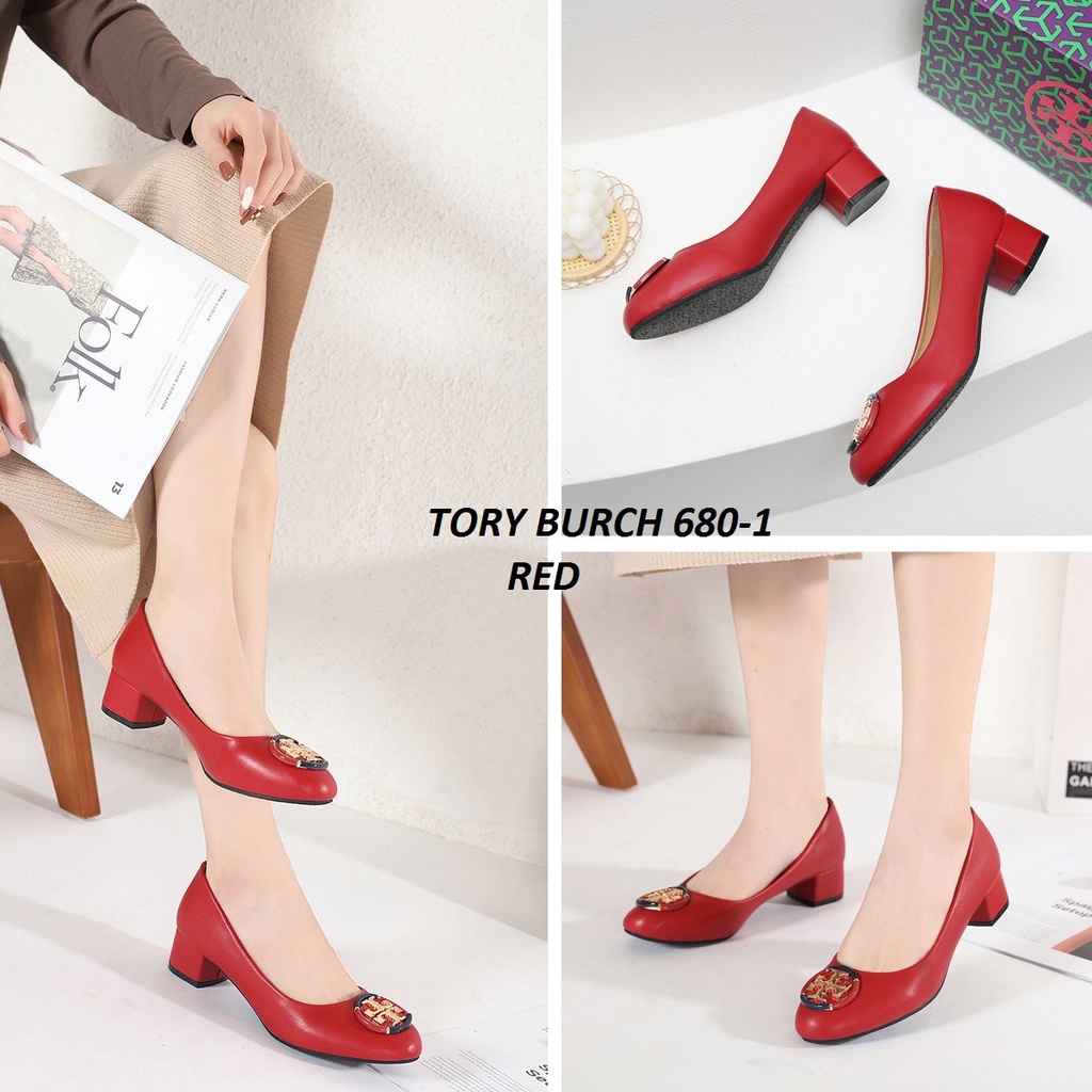 SEPATU WANITA HEELS PLATFORM SHOES KULIT 680-1