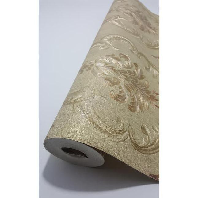 Wallpaper Dinding Vinyl Klasik Gold A03 53Cm X 10 Meter / Bukan Stiker Mudikulo.Com1:Maju8888
