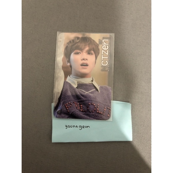 haechan nct 127 nctzen 1st japan fanclub photocard
